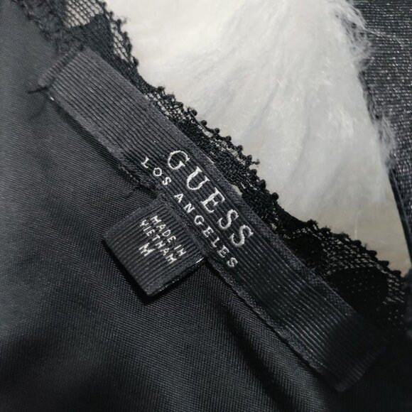 Guess Black Lace Bodycon Dress S - Picture 11 of 11